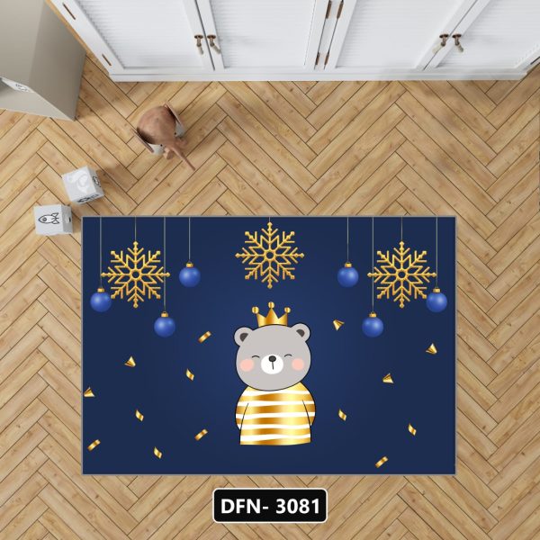 فرش خرس طلایی