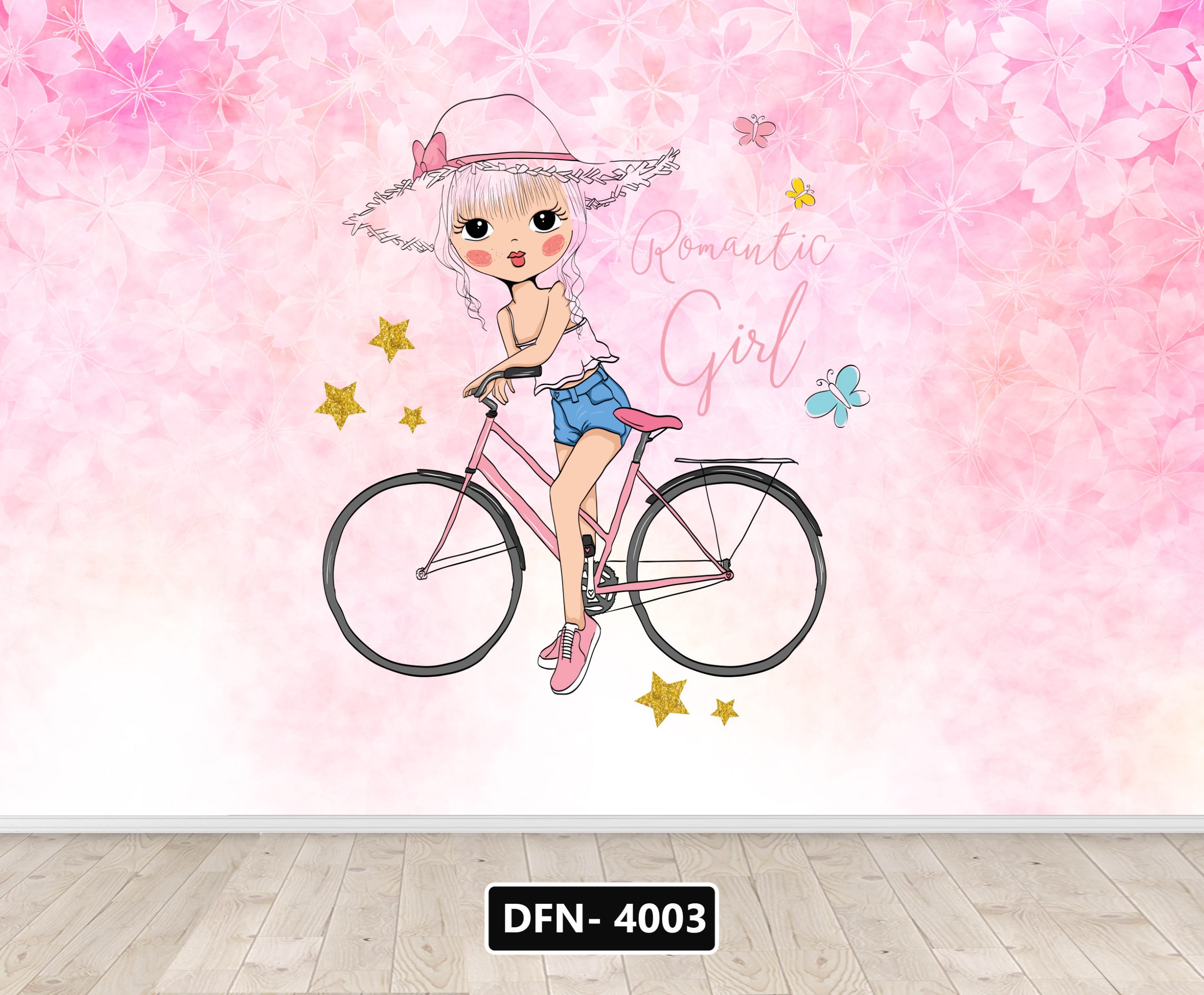 پوستر دختر و دوچرخه